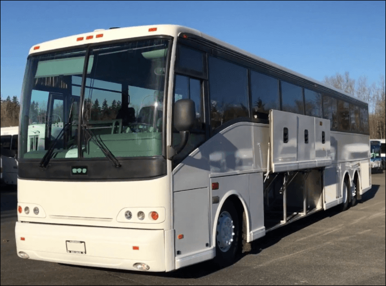 49 passenger coach bus