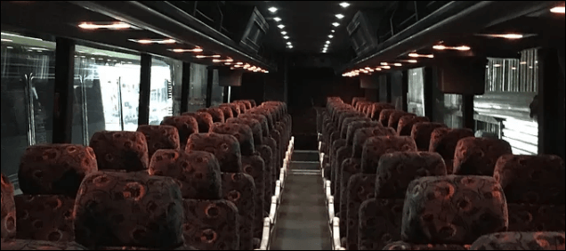 57 passenger charter bus 