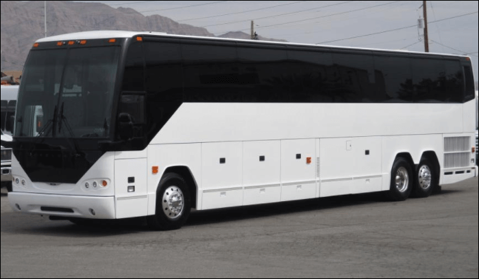 58 passenger charter bus