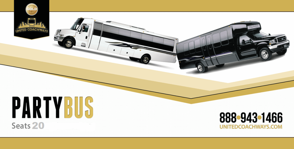 5 Hour Party Bus Limo Rental