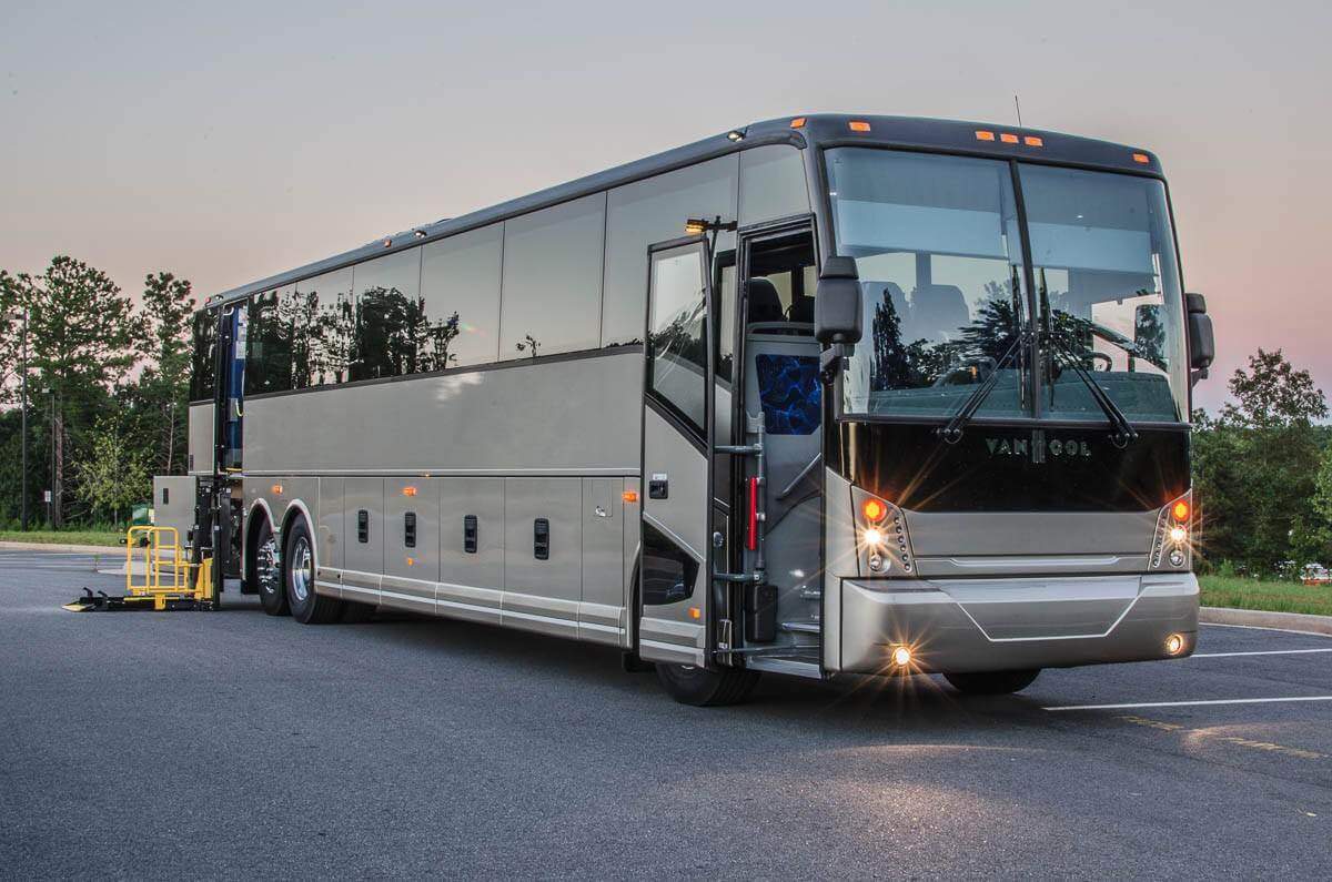 Rent a Charter Bus to National Religious Broadcasters - NRB Expo Charter Bus