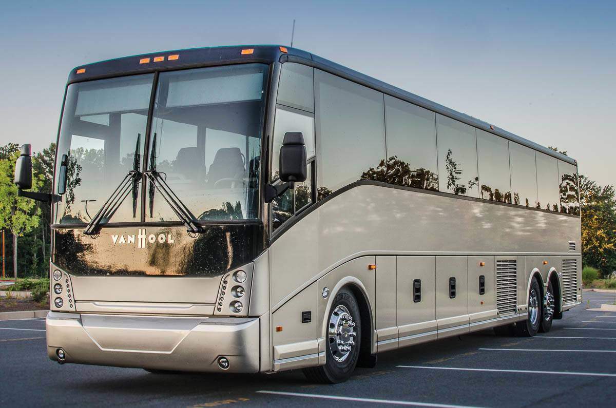 Rent a Charter Bus to International Ozone Assn/International Ultraviolet Assn Expo Charter Bus